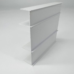 Dominican Good Quality Powder Coating White Window Extrusion Imported Aluminium Profiles from China