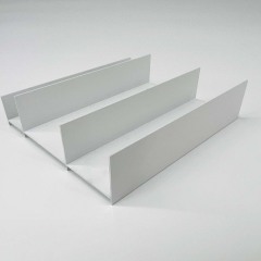 Dominican Good Quality Powder Coating White Window Extrusion Imported Aluminium Profiles from China
