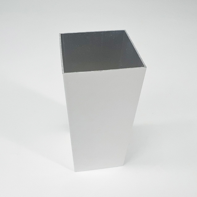 Custom Standard Aluminium Square Tube Profiles from China to Dominican