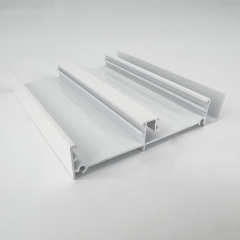 Custom 6000 series Dominican market aluminum extrusion profiles for window and door