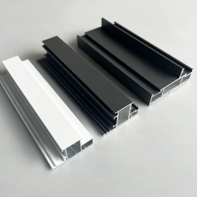 Custom Powder Coated Aluminum Window Extrusions Profiles from China to Thailand