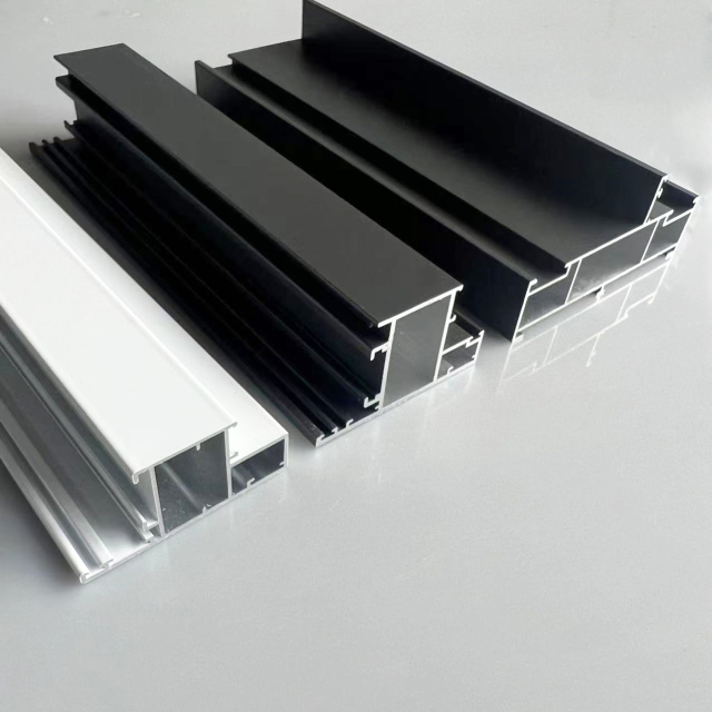 Custom Powder Coated Aluminum Window Extrusions Profiles from China to Thailand