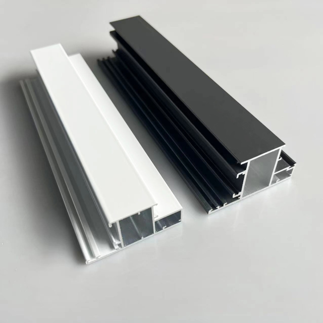 Custom Powder Coated Aluminum Window Extrusions Profiles from China to Thailand