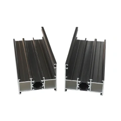 Custom Powder Coated Aluminium Window Door Extrusion Profiles from China Factory
