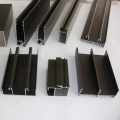 Custom Powder Coated Aluminium Window Door Extrusion Profiles from China Factory