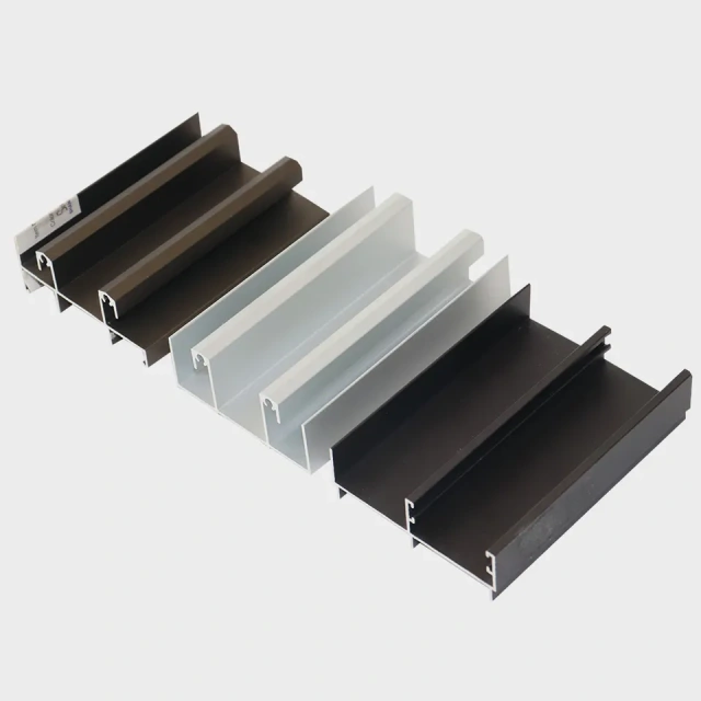 Custom Powder Coated Aluminium Window Door Extrusion Profiles from China Factory