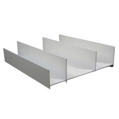 Powder Coated White Aluminum Extrusion Profiles for Windows Doors from China
