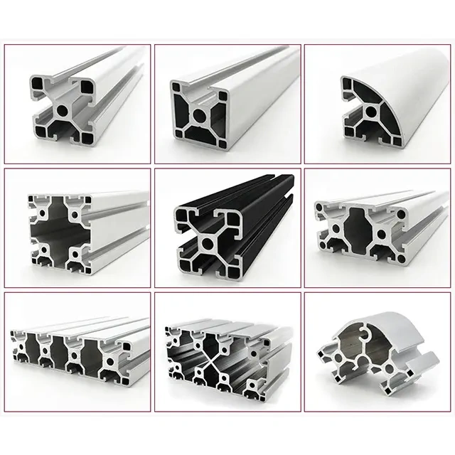 Paraguay Market 6000 Series Different Shape Aluminum Extrusion Profiles Wholesale