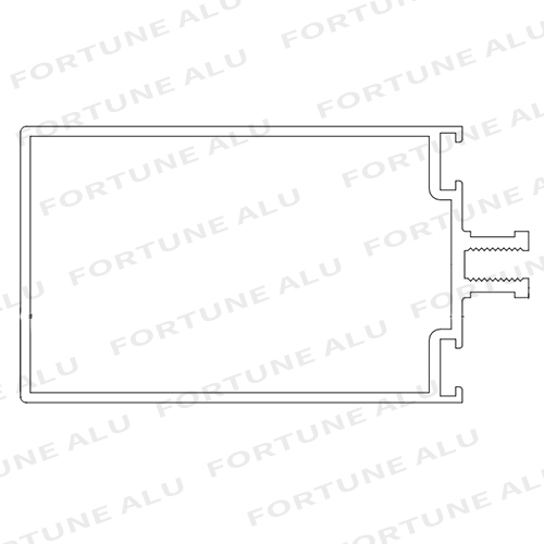 Dubai Market Aluminum Extrusion Profile Systems for Windows and Doors