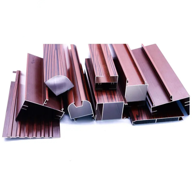 Dubai Market Aluminum Extrusion Profile for Doors and Windows