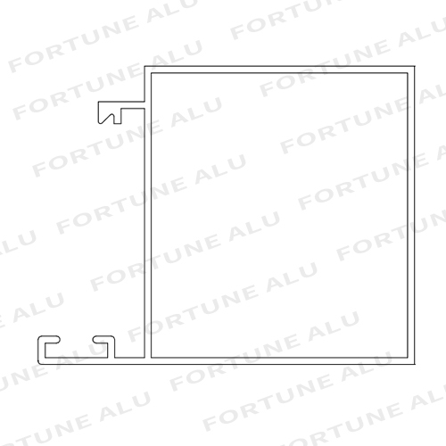 China Structural Aluminum Extrusions Profiles Factory Price to Dubai Market