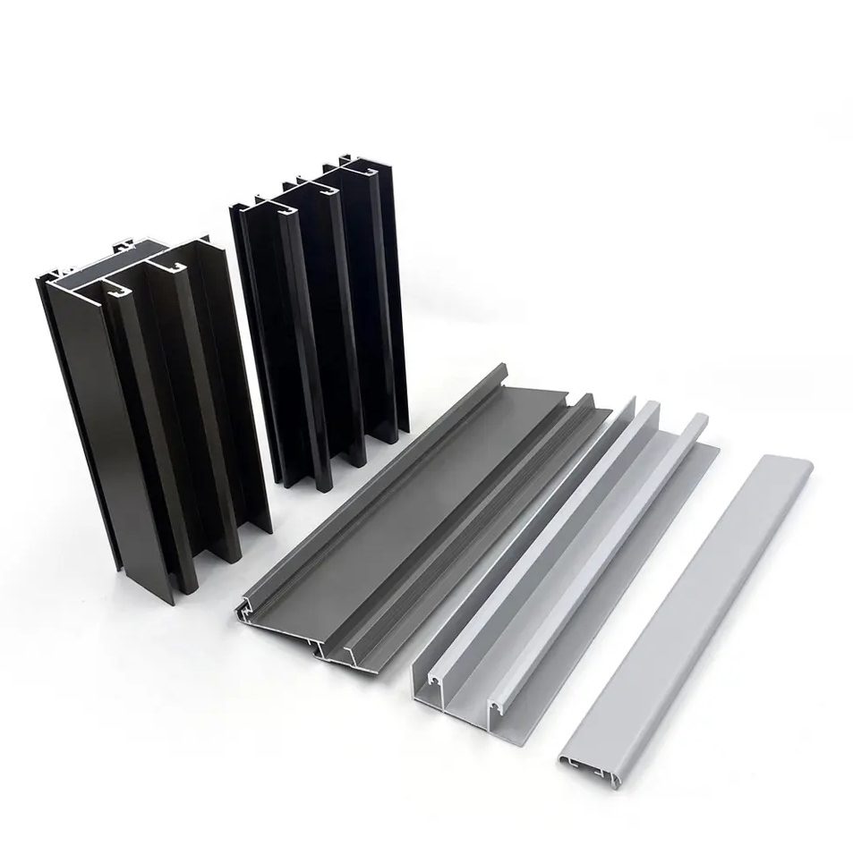 Palestine Market Extruded Aluminum Profile For Doors And Windows