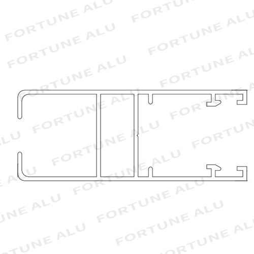 Gabon Market China Factory Aluminium Profile Systems for Windows Doors