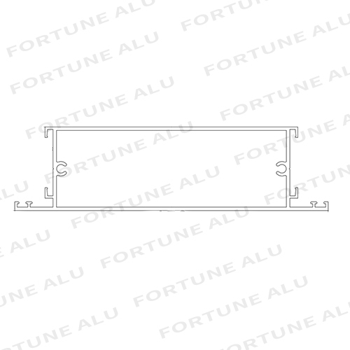 Gabon Market Extruded Aluminum Profile For Doors And Windows