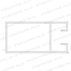 Gabon Market Aluminum Extrusion Profiles for Windows Doors China Factory