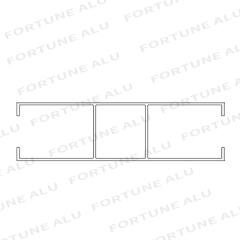 Indonesia Market Extruded Aluminum Profile For Doors And Windows