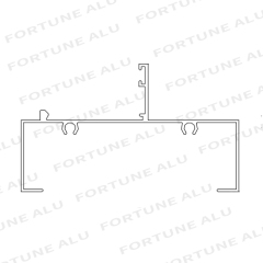 Indonesia Market Extruded Aluminum Profile For Doors And Windows