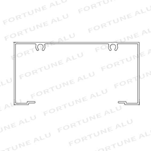 Indonesia Market Extruded Aluminum Profile For Doors And Windows