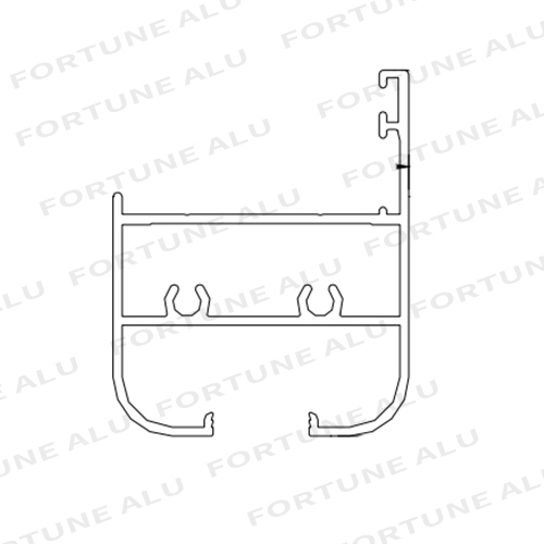 Indonesia Market Aluminium Extrusion Profiles for Window Door from China Factory