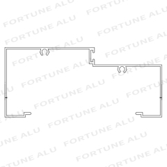 Indonesia Market Extruded Aluminum Profile For Doors And Windows