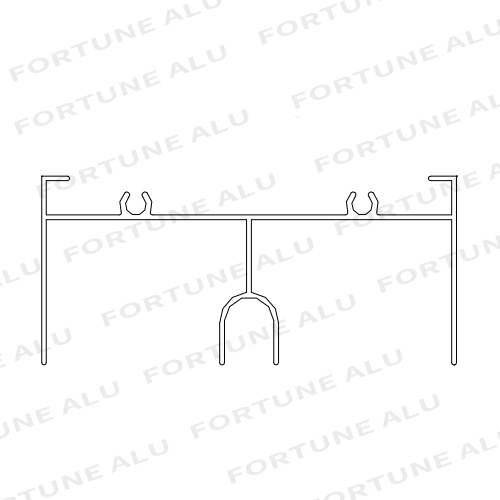Indonesia Market Extruded Aluminum Profile For Doors And Windows