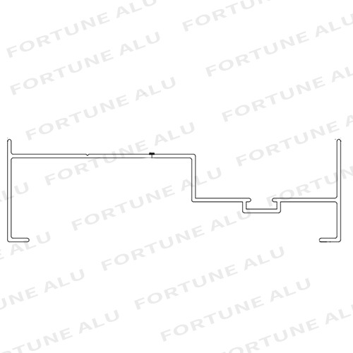 Indonesia Market Extruded Aluminum Profile For Doors And Windows