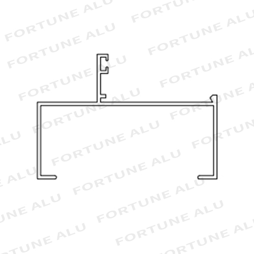 Cambodia Market Aluminium Section Profiles for Windows Doors from China