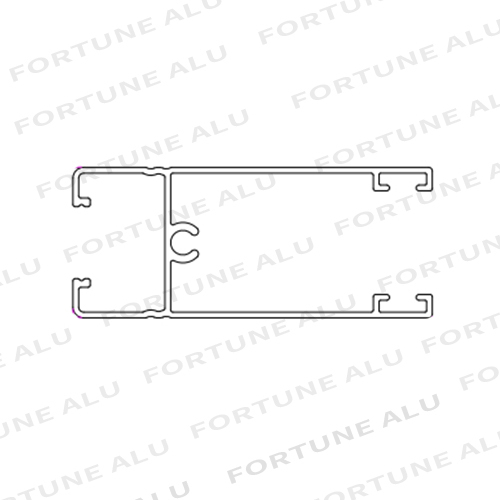 Cambodia Market Extruded Aluminum Profile For Doors And Windows