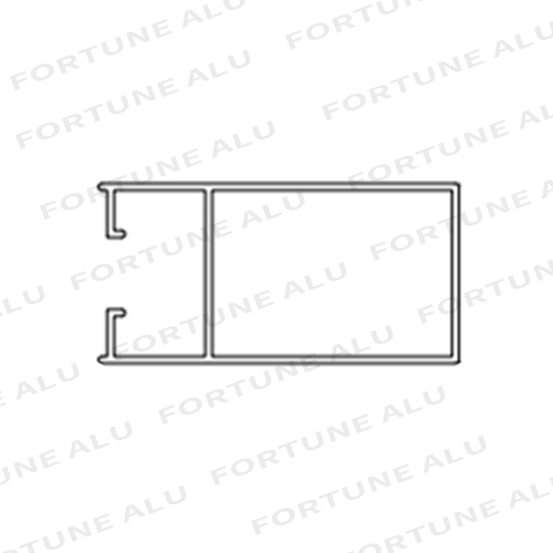 Cambodia Market Extruded Aluminum Profile For Doors And Windows