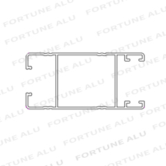 Cambodia Market Extruded Aluminum Profile For Doors And Windows