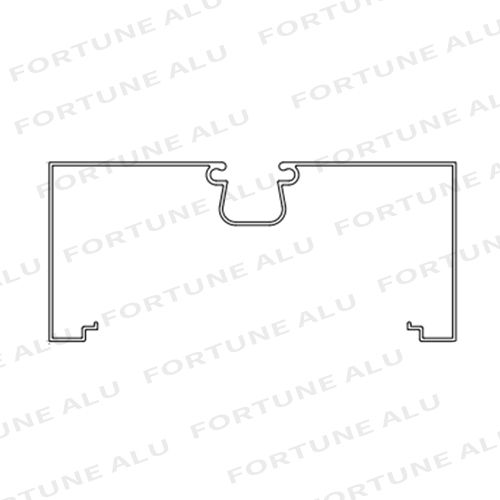 Cambodia Market Extruded Aluminum Profile For Doors And Windows