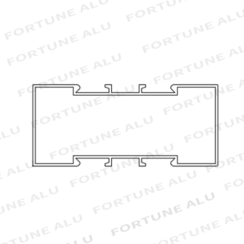 Cambodia Market Extruded Aluminum Profile For Doors And Windows