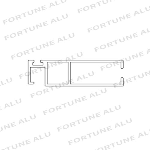 Aluminum Extrusions Profiles Section for Windows Doors Guinea-Bissau Market