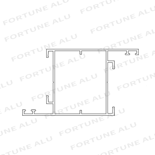 China Aluminium Windows Doors Section Profiles for Guinea-Bissau Market