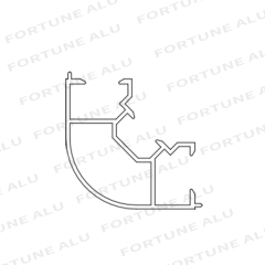 Guinea-Bissau Market Aluminum Extruded Window Door Frame Profiles High Quality