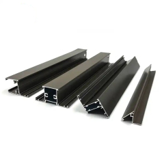 Perfis de alumínio Aluminum Extruded Profiles for Doors Windows Guinea-Bissau