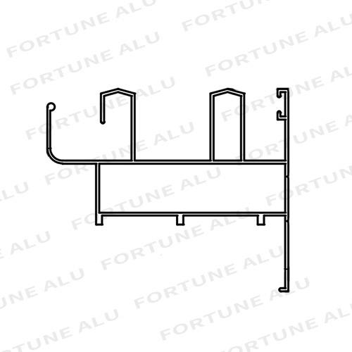 Mali Market Aluminum Window Door Extrusion Profiles Section China Factory