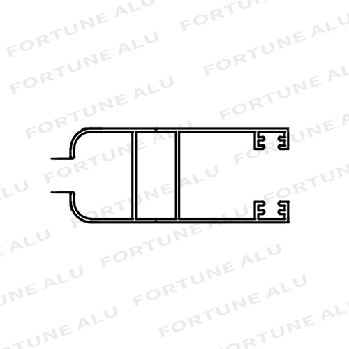 Mali 6063 T5 Custom Aluminium Extrusion Profiles for Window Door from China