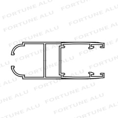Mali Traditional Powder Anodized Extrusion Aluminum Window Door Profiles
