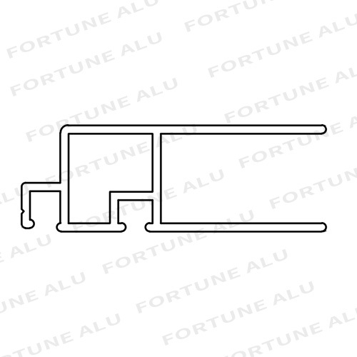 Mali Custom Alloy Extrusion Powder Coating Wood Grain Surface Aluminum Profile Window And Door