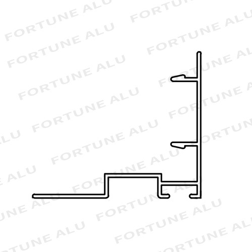 Mali Market Extruded Aluminum Profile for Window and Door Customized