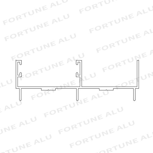 Profile Extrusion Aluminum for Windows Doors China Factory Bolivia Market