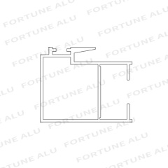 6000 Series Bolivia Market Aluminum Extrusion Profiles for Window and Door