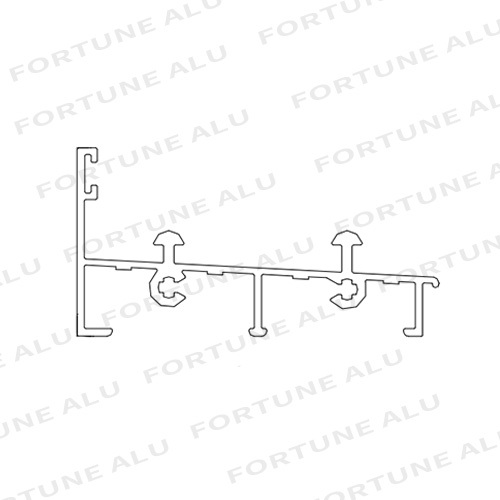 South Africa Silver Aluminum Extruded Profiles For Windows Doors