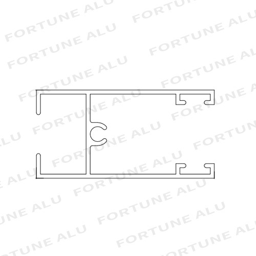 Custom 6000 Series Bolivia Market Aluminum Extrusion Profiles for Windows Doors