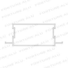 South Africa Market 6000 Series Aluminium Alloy Extrusion Aluminium Profile