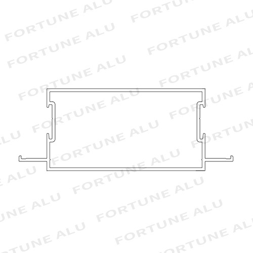 South Africa Market 6000 Series Aluminium Alloy Extrusion Aluminium Profile