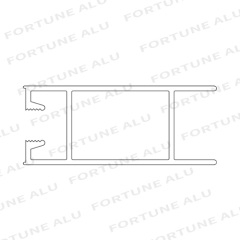 South Africa Market Customized Aluminum Extruded Profiles For Windows