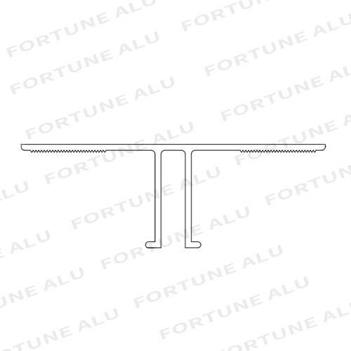 Chile Market Customized Powder Silver Aluminum Profile For Window And Door