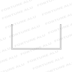 6063 Powder Coated Aluminium Section Profiles Extrusion Chile Market